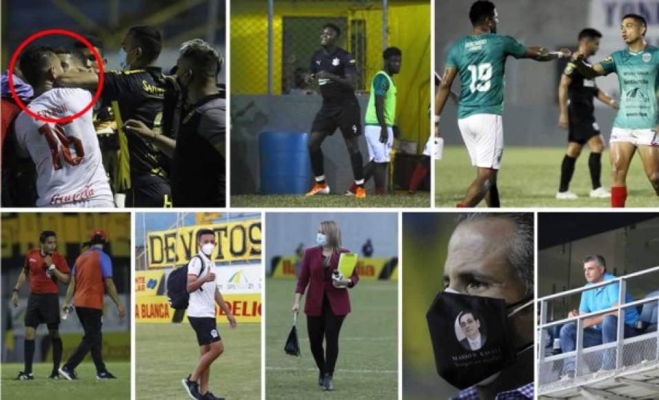 Las imágenes más curosas y llamativas que dejó la primera jornada del Torneo Clausura 2021 de la Liga Nacional de Honduras.