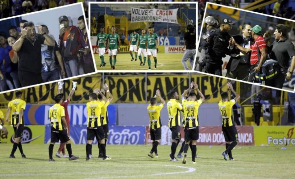 Las mejores imágenes que nos dejó el clásico Real España-Marathón en la ida del repechaje del Torneo Apertura 2018 de la Liga Nacional de Honduras.