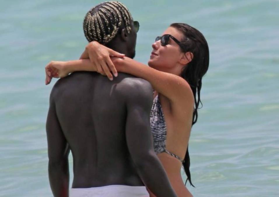 Sagna no ha destacado en el mundo del fútbol pero en cuestión de amores es un crack.