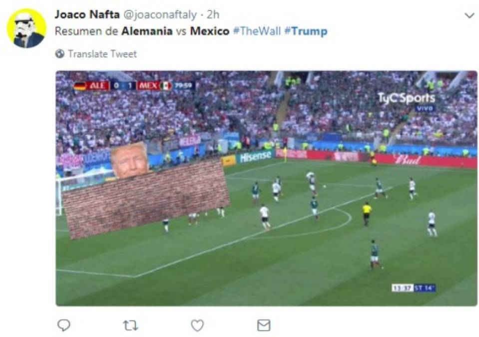 '¡Sí se puede! ¡Sí se puede!', gritaron en los minutos finales los casi 40.000 mexicanos que acudieron al estadio. El Tri se convirtió en un verdadero muro que frenó los embates de Alemania.