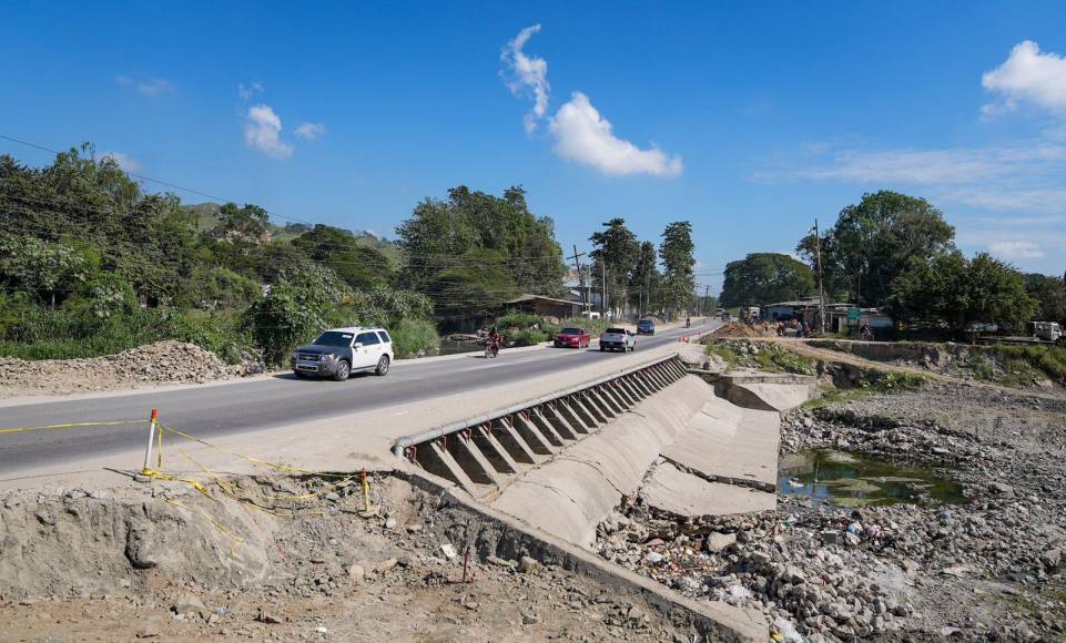 Así avanzan los trabajos del puente en vado a Jucutuma
