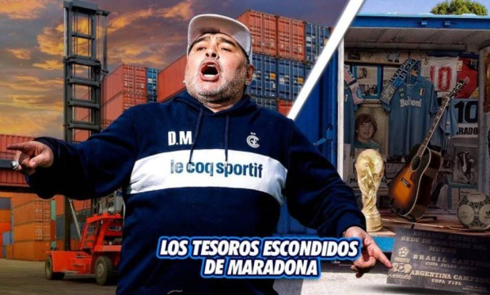 La muerte Diego Maradona sigue siendo noticia. En esta ocasión se han revelado en qué partes del mundo se encuentran los tesoros más valiosos del astro argentino.¿Quiénes tienen el privilegio de tenerlos?