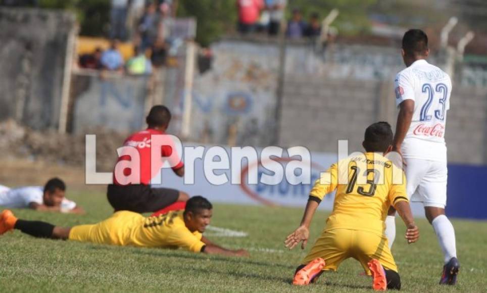 Las abejas se hicieron presentes en Choluteca y se tuvo que parar el juego.