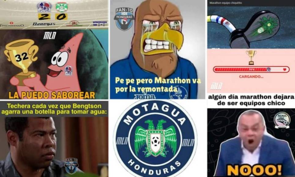 Los memes que dejó la victoria del Olimpia (2-0) sobre el Marathón en la final de ida del Torneo Apertura 2020-2021 de la Liga Nacional de Honduras.