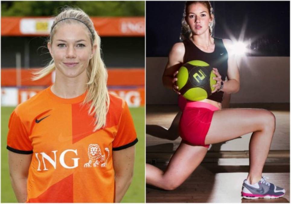 Anouk Hoogendijk. Es defensa de Holanda y tiene 30 años.