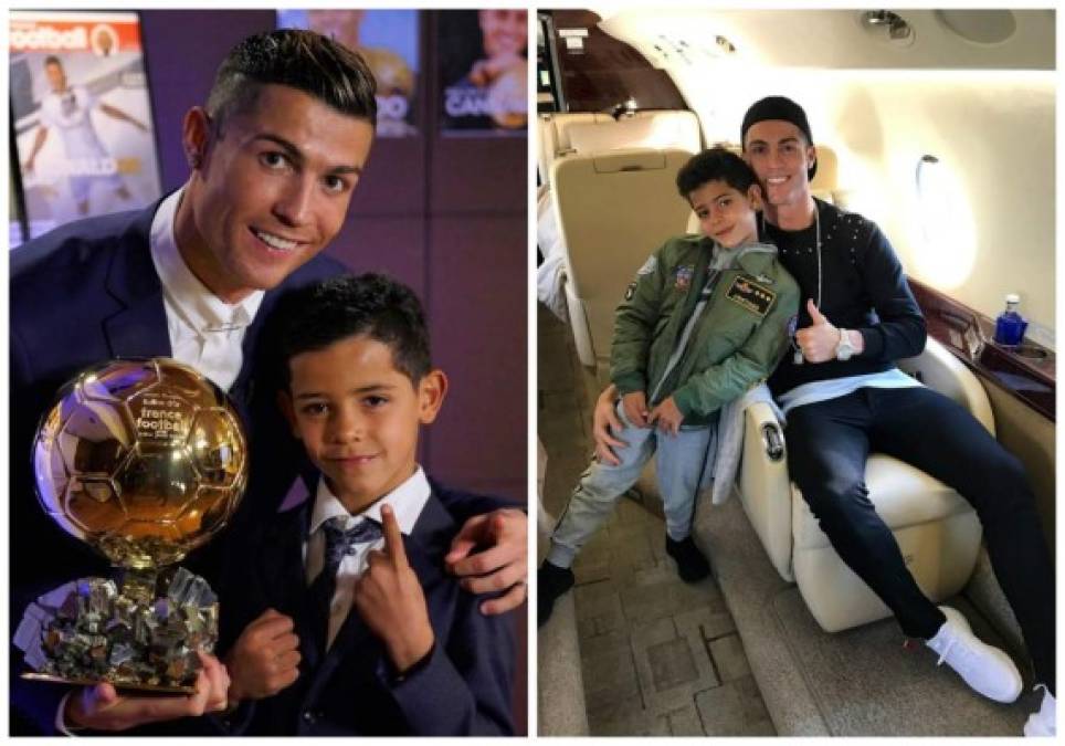 Cristiano Ronaldo tiene un hijo de seis años, Cristiano Ronaldo Jr, el pequeño es la adoración del famoso futbolista, para muestra están sus redes sociales en las que no faltan fotos con su hijo.<br/>