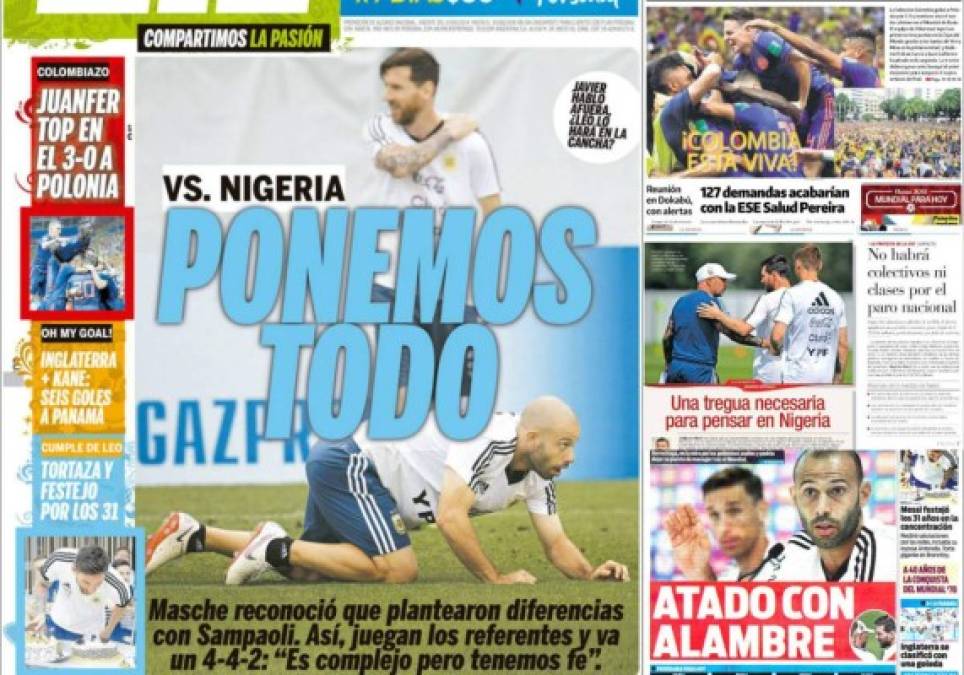 Los medios internacionales destacan que volvió la normalidad a Argentina y a Colombia.