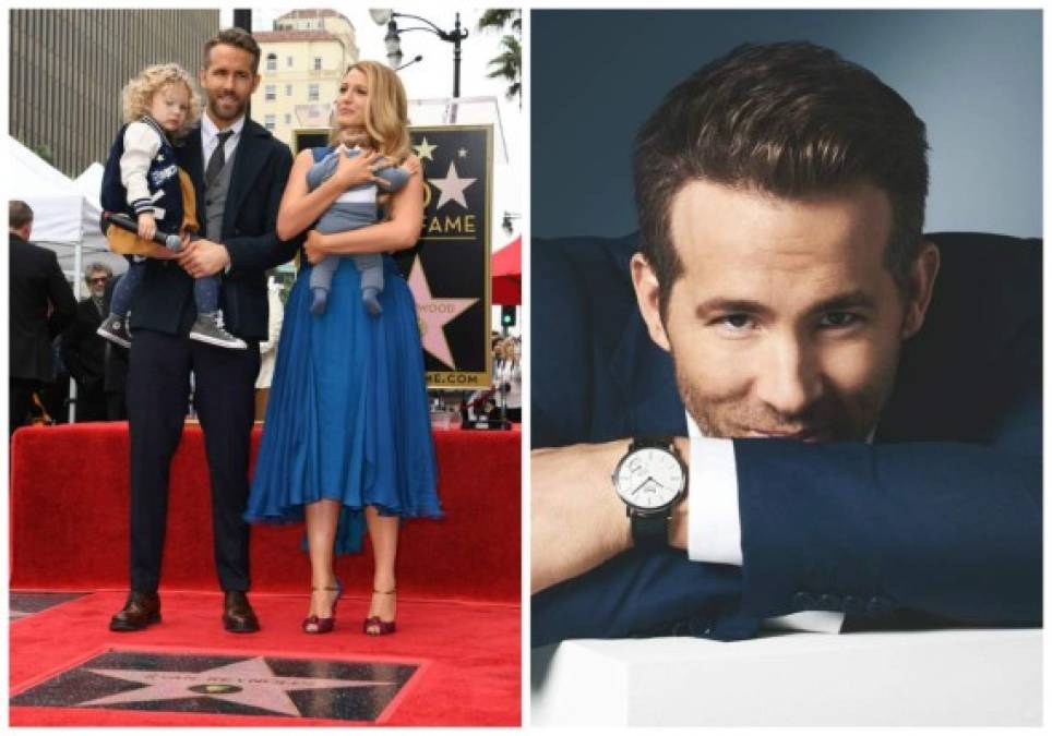El protagonista de 'Deadpool', Ryan Reynolds, es todo un hombre de familia; está casado con Blake Lively con quien procreó dos hijos: Jim y Tammy. La familia es una ternura.<br/>