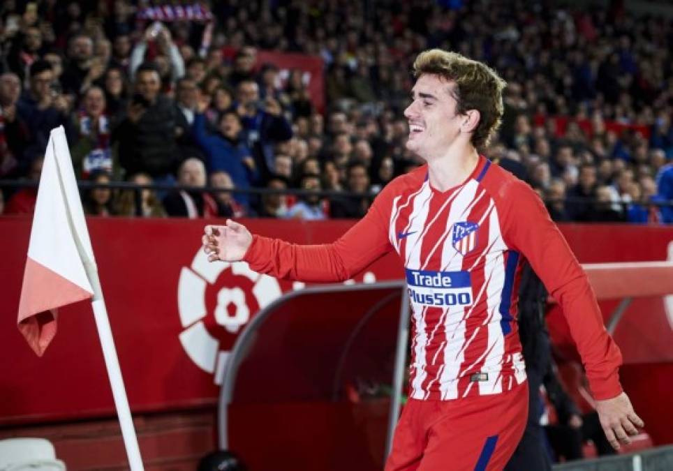 13. Antoine Griezmann (Atlético de Madrid) 18 goles (36 puntos).