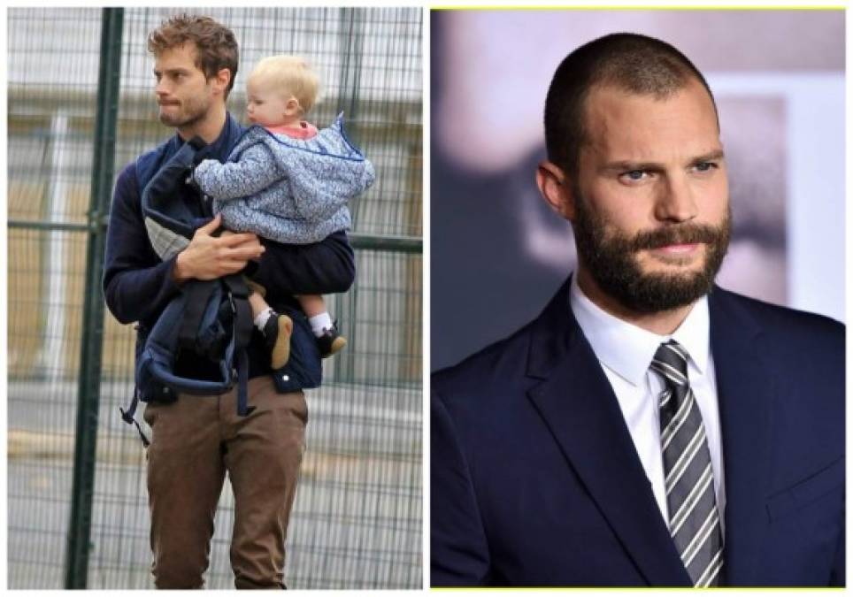 Pocas fanáticas saben que el galán de '50 Sombras de Grey',Jamie Dornan, es padre de dos pequeñas, Dulcie y Elva Dornan.<br/>