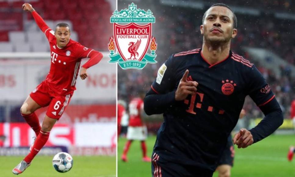 Según informa el diario 'Bild', el Liverpool y el centrocampista del Bayern Múnich, Thiago Alcántara, han llegado a un acuerdo para que el internacional español vista la camiseta del equipo inglés. Ahora falta que el Liverpool y el Bayern cierren la operación.<br/><br/>De momento, las diferencias económicas son grandes. El Bayern quiere 40 millones de euros mientras que el Liverpool ofrece 25 millones. Hay que recordar que Thiago acaba contrato con el club alemán el 30 de junio de 2021.