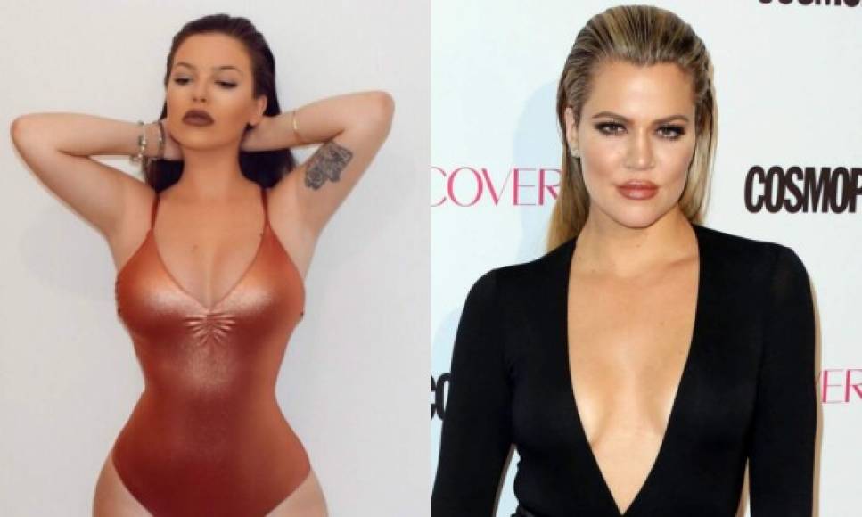 María Isabel comparte un gran parecido con la estrella de la telerrealidad​​ Khloé Kardashian.<br/>