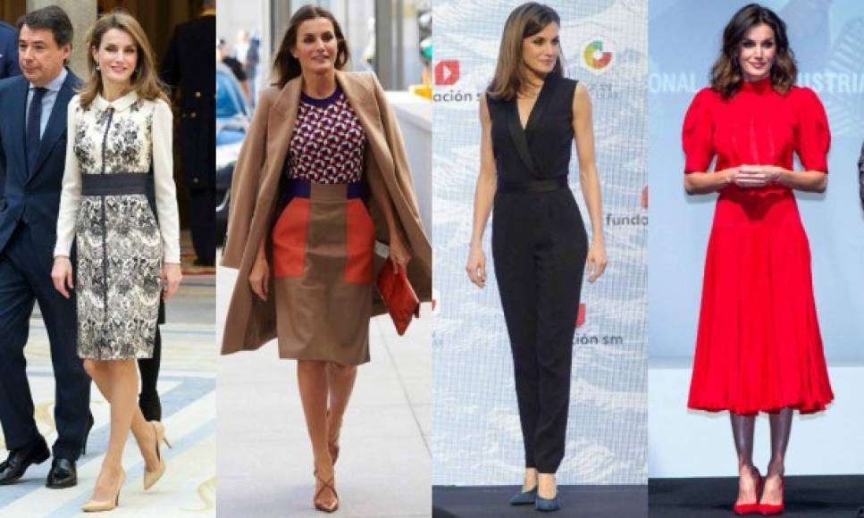 11. Reina Leticia de España<br/><br/>La experiodista española que flechó al rey Felipe VI de España ha sido criticada por el pueblo por sus gustos de estilo. En 2018 se gasto $45,736 dólares en prendas nuevas.