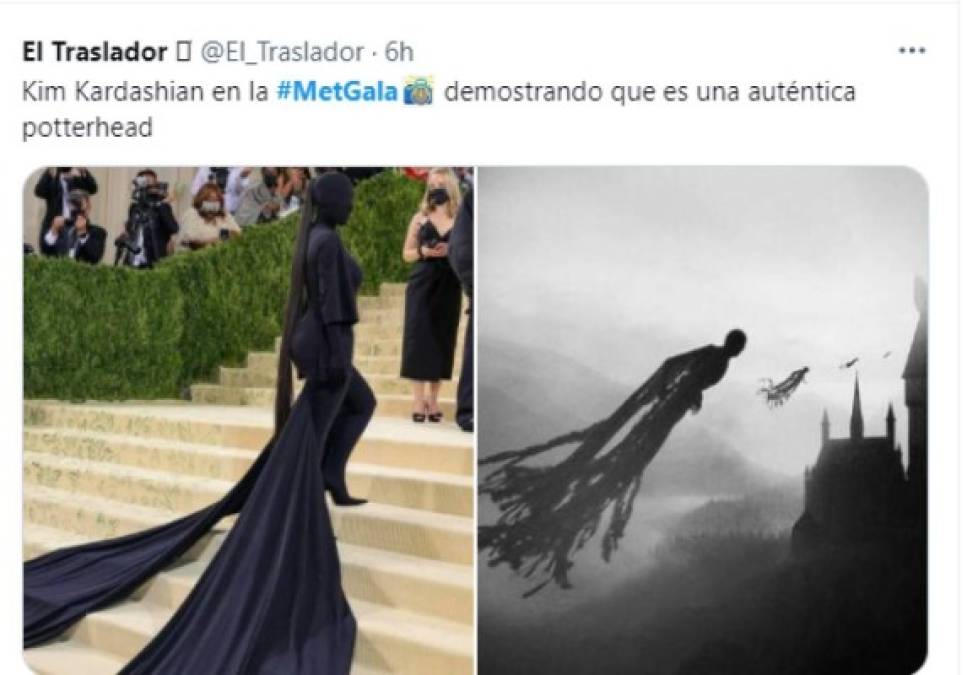 El MET gala 2021 fue este lunes 13 de septiembre, pero los memes inundan el internet, Kim Kardashian arrasó por su vestuario cubierno por cumpleto.<br/><br/>Estos son los memes que dejó el MET 2021: 'In America: A Lexicon of Fashion':