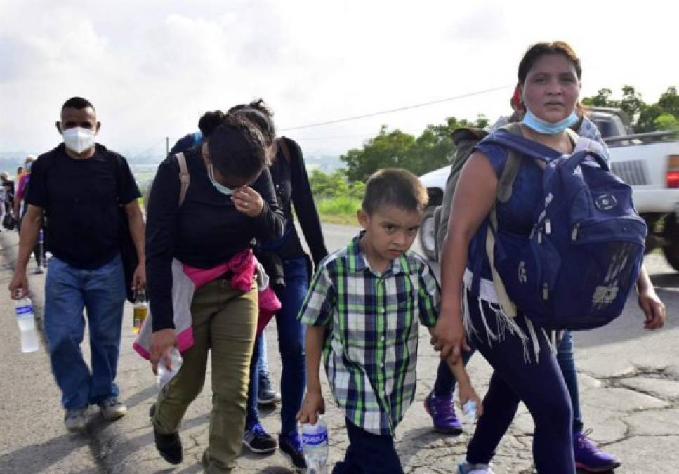 Muchos de ellos apenas tienen meses de edad y se encuentran en la dura travesía rumbo al sueño americano. <br/>