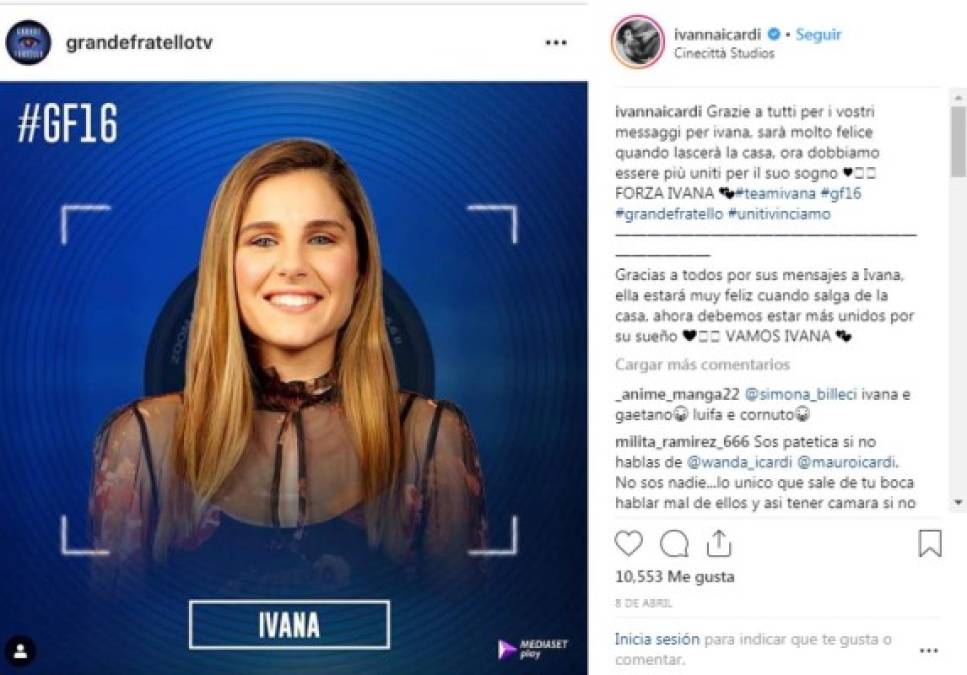 Y es que ahora participará en el reality 'Gran Hermano' en Italia.