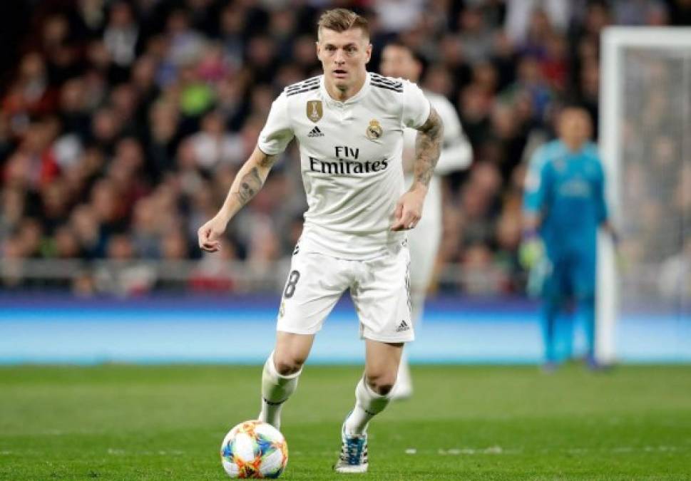 El alemán Toni Kroos también estaría en el banco de suplentes de lujo del Real Madrid, armado por The Sun.