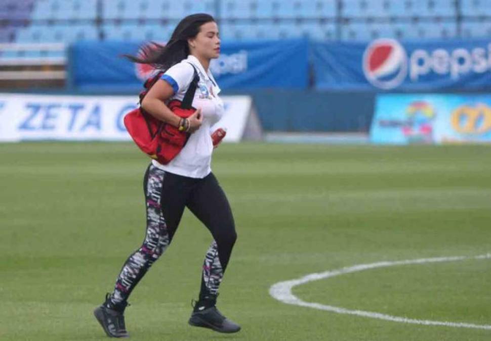 Ella llegó a inicios del 2017 al fútbol de Guatemala.