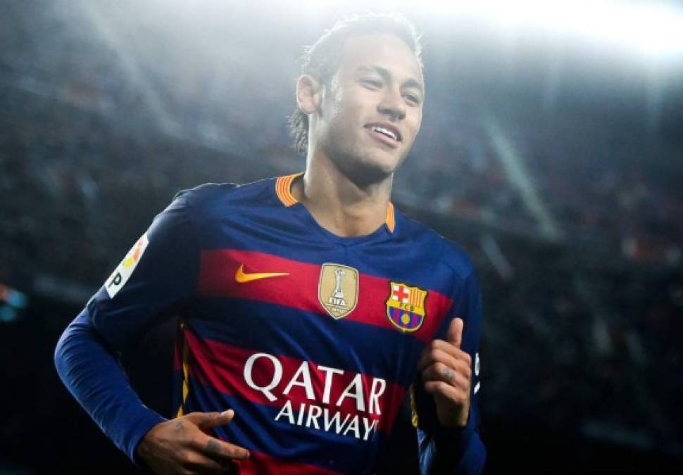 5- Neymar, delantero del FC Barcelona.