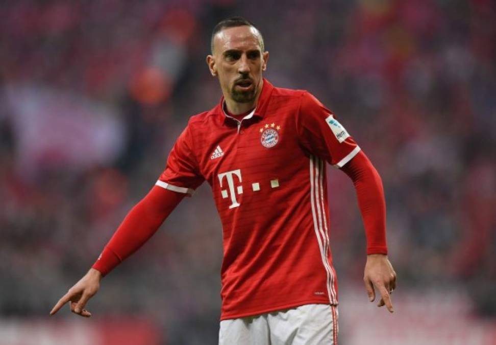 Frank Ribéry (Bayern Múnich, 34 años).