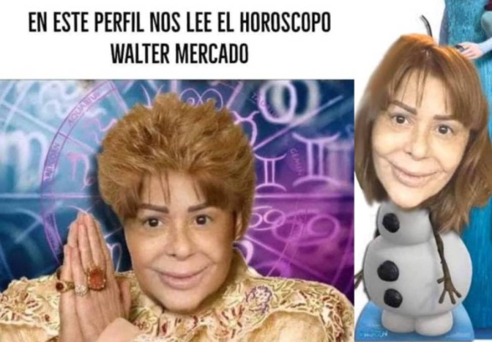 La cantante mexicana Alejandra Guzmán de 51 años de edad es sin duda la nueva reina de los memes en Internet, debido a su terrible aspecto por abuso de cirugías que han destruido su belleza facial, Mira algunos de los memes que destruyen a la roquera en las redes sociales.