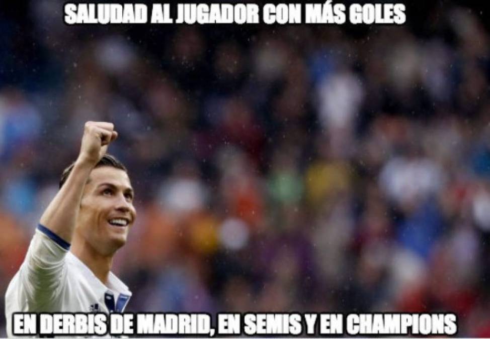 CR7 fue la figura al marcar tres goles en la ida de semifinales.