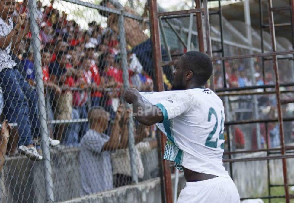 El triniteco Rundell Winchester anotó el gol de la salvación para Platense.