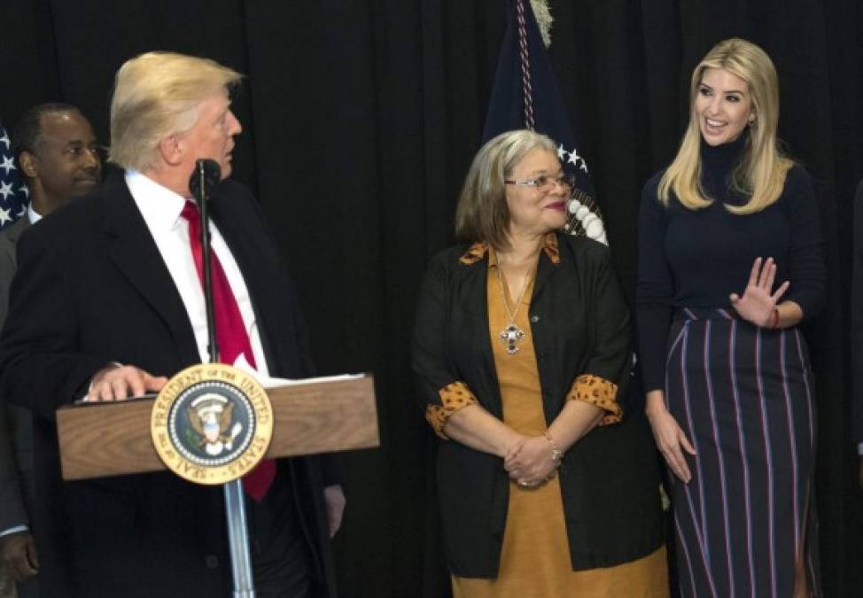 El pasado martes, Ivanka también acompañó al presidente Trump en una visita al Museo de Historia y Cultura Afroamericana, en Washington.