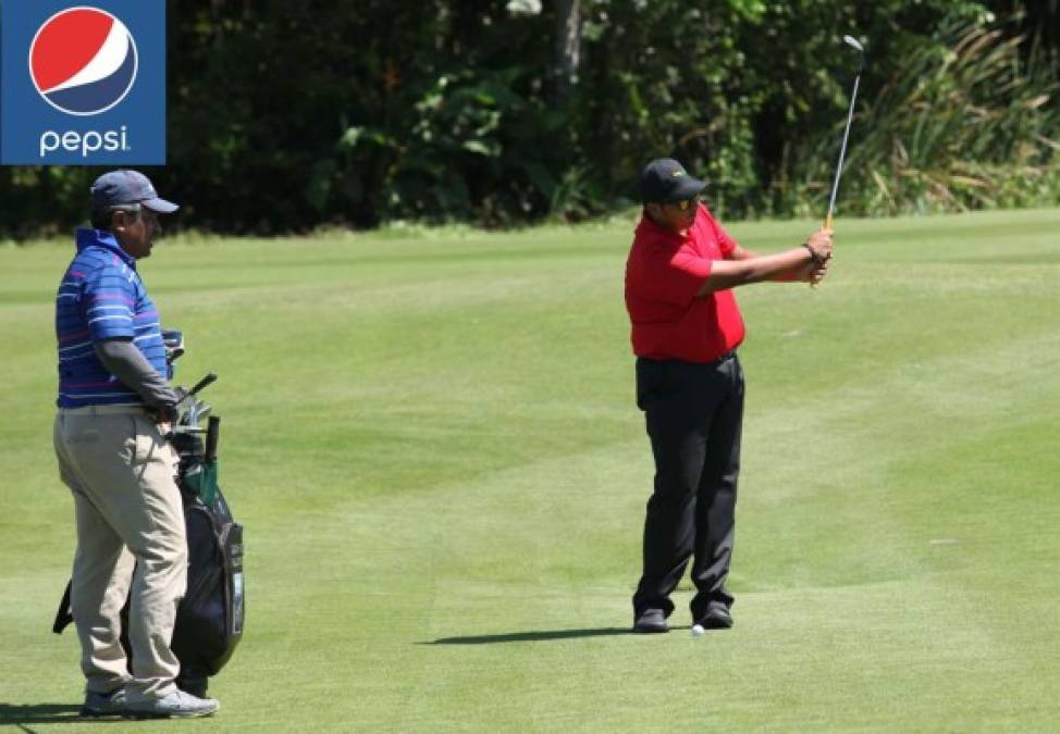 El hondureño Geoffrey Maldonado durante el ProAm.