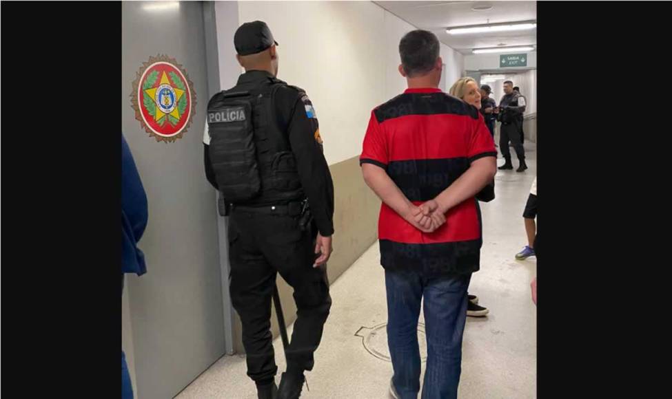 El hincha del Flamengo, cuyo nombre no fue revelado, fue condenado a prisión preventiva por el delito de acoso sexual.