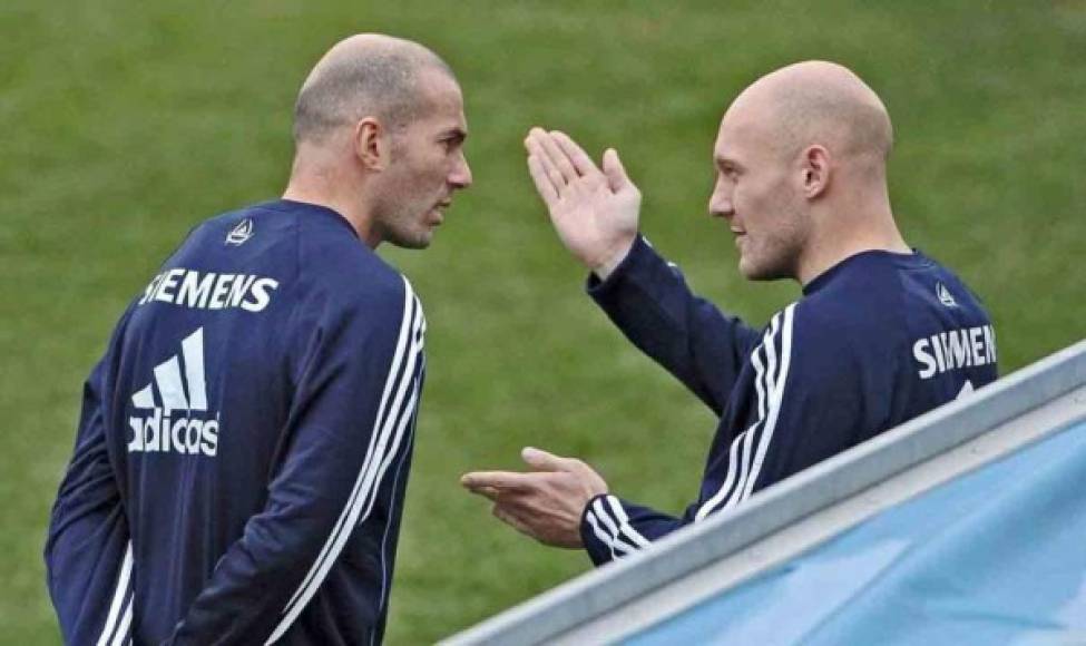 Thomas Gravesen se dio el lujo de compartir vestuario con Zinedine Zidane, el actual entrenador del Real Madrid.