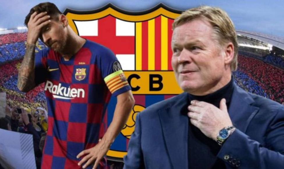 Koeman pretende colocar a Messi en una nueva posición en su alineación. Dicha decisión ha generado diversos comentarios en España.