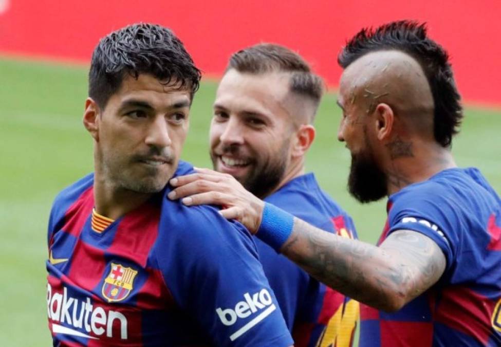 Luis Suárez no anotaba desde el pasado mes de enero y hoy marcó en dos ocasiones. Aunque al final el FC Barcelona cedió un amargo empate.