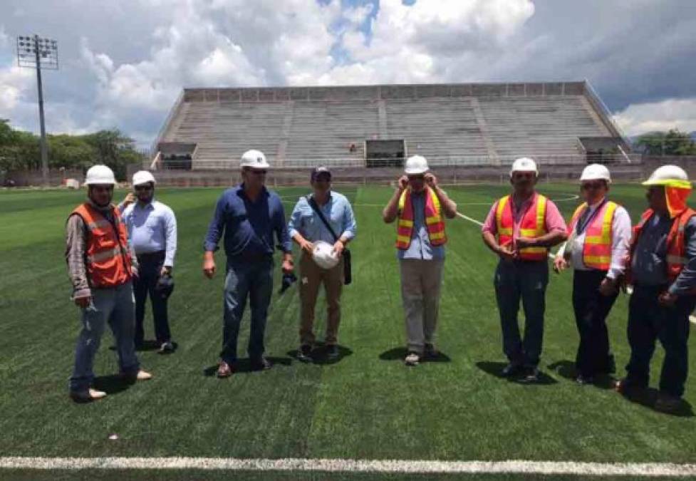 Este viernes será inaugurada la instalación deportiva con personeros del gobierno y fuerzas vivas de la ciudad y el sábado será el clásico entre Motagua y Olimpia.