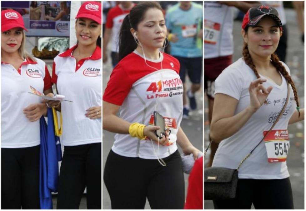 Las belleza de la mujer hondureña no podía faltar en la 41 Maratón Internacional de Diario LA PRENSA. Mira las chicas que deslumbraron en la competencia.