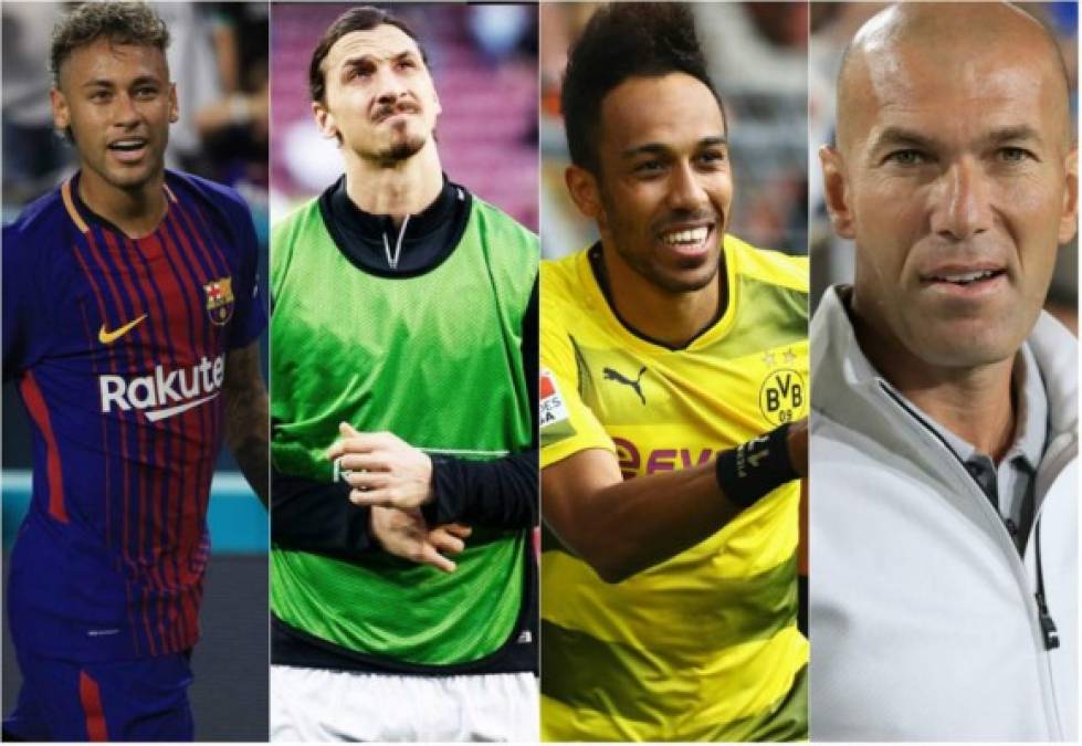 Los clubes europeos se sguen reforzando a lo grande pensando en la próxima temporada. Hoy Neymar vuelve a generar noticia, además de cracks como Ibrahimovic y Aubameyang, Barcelona va por un tremendo fichaje.