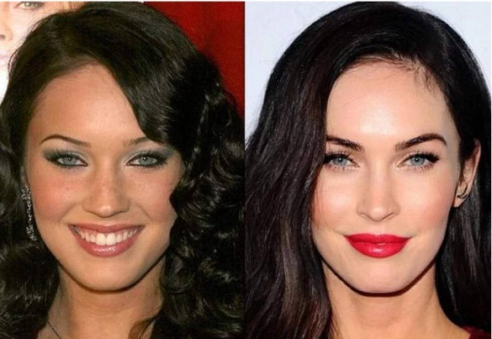 Megan Fox, una de las mujeres más bellas del mundo del espectáculo perfeccionó su nariz.