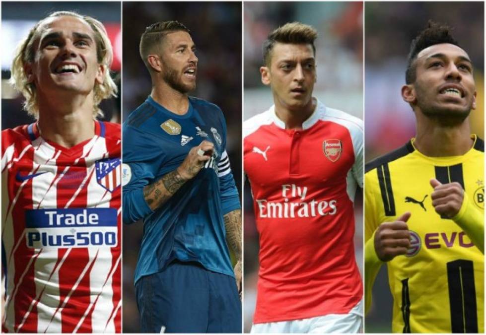 Entérate de los rumores que se han dado en las últimas horas en el fútbol europeo. Son noticia Barcelona y Real Madrid, además de cracks como Griezmann, Ramos, Aubameyang y Ozil.