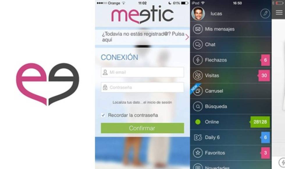 MEETIC<br/>Ha estado en el mercado desde 2001 y se la considera una de las aplicaciones especialmente desarrolladas para personas que buscan una relación seria y estable. <br/>