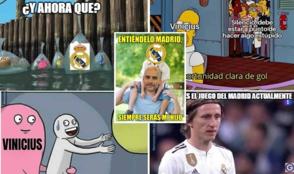 Los memes se burlan de la derrota del Real Madrid contra el Manchester City en la ida de octavos de final de la Champions League.