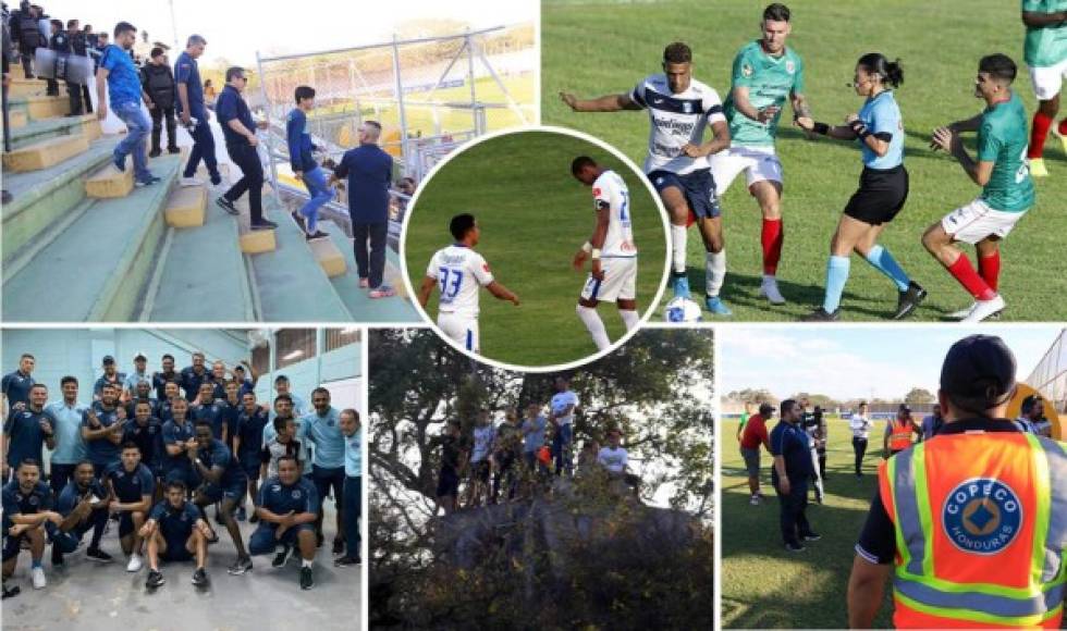 Las imágenes del inicio de la jornada 13 del Torneo Clausura 2020 con los partidos Motagua-Olimpia y Marathón-Honduras Progreso. Fotos Ronald Aceituno, David Romero y Neptalí Romero