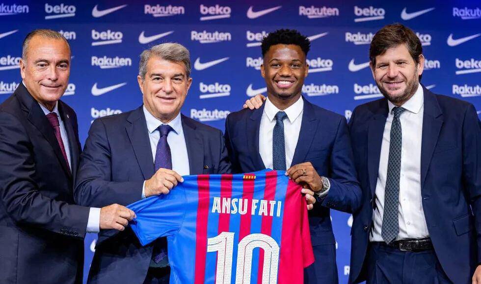 Barcelona vio en Ansu Fati al nuevo Messi.