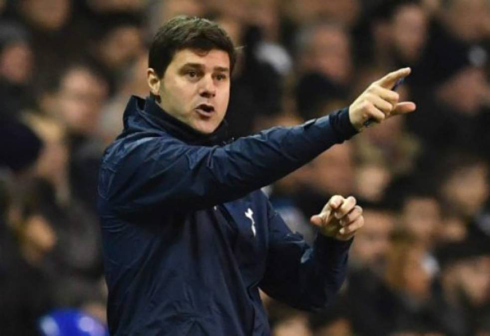 Mauricio Pochettino: El entrenador argentino del Tottenham es otro de los que gusta en Real Madrid y podría reemplazar a Lopetegui.