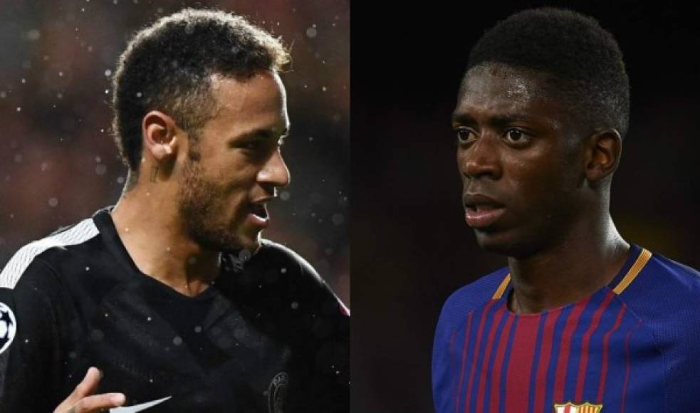 Neymar podría volver al Barcelona y Dembelé saldría rumbo al PSG .