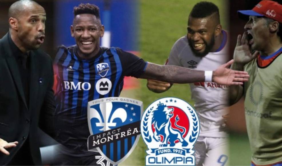 El duelo entre el Impact Montreal de Canadá y Olimpia está pactado a comenzar a partir de las 6:00pm, hora de Honduras.