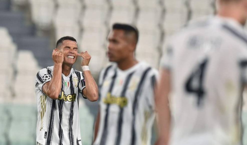 CR7 salió decepcionado luego de que la Juventus le dijo adiós a la Champions en la fase de octavos de final.