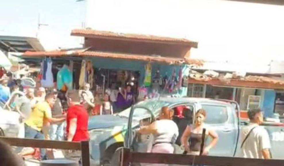Caos y vandalismo tras operativo anti pólvora en San Pedro Sula