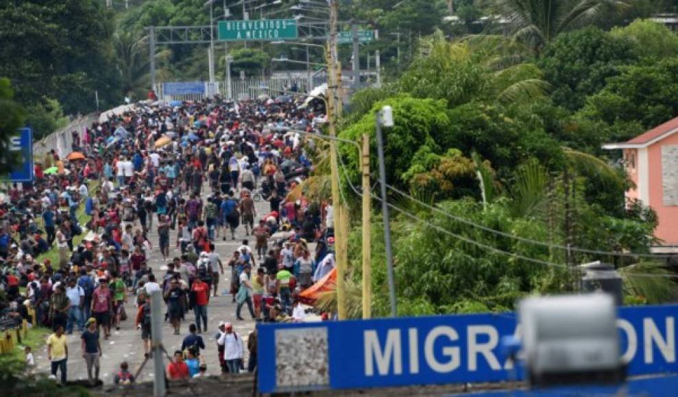 Avanzaban, para muchos llegar a la Ciudad de Tecún Umán, frontera de Guatemala con México representaba una luz de esperanza, aunque sabía que faltaba mucho por recorrer.