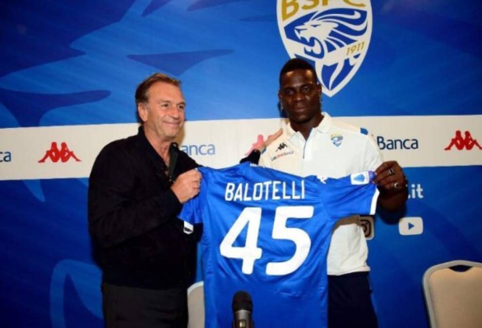 Mario Balotelli ha sido presentado como nuevo jugador del Brescia de la Serie A de Italia. El italiano ha reconocido que no tiene 'miedo al fracaso' y que su elección por el Brescia fue fácil: 'Esta es mi ciudad, daré mucho más aquí'.<br/>