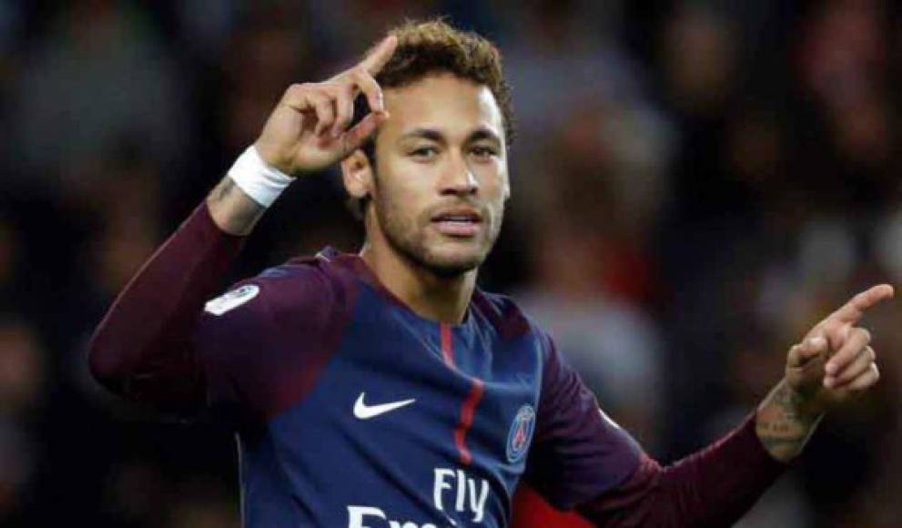 13- Neymar: El atacante brasileño cuenta con 20 dianas.